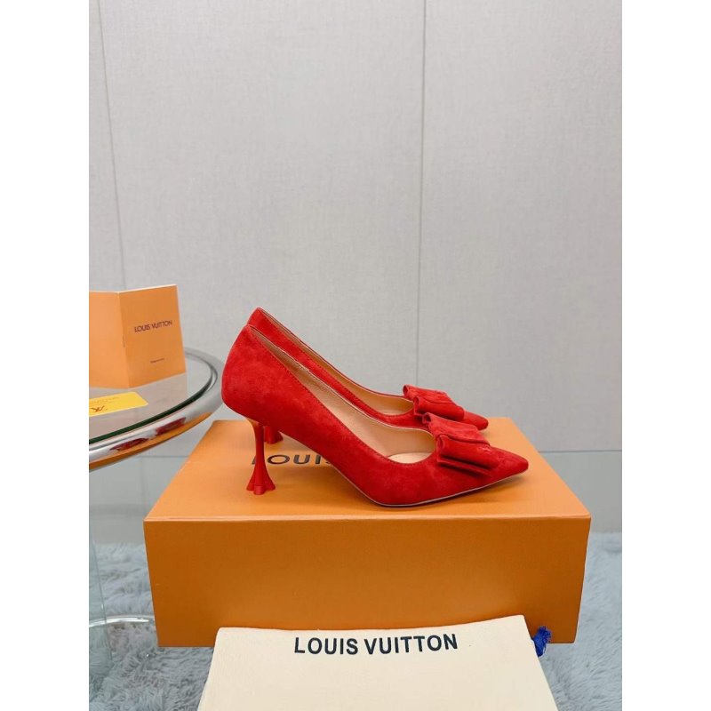 Louis Vuitton High Heeled Single Shoes SH00256