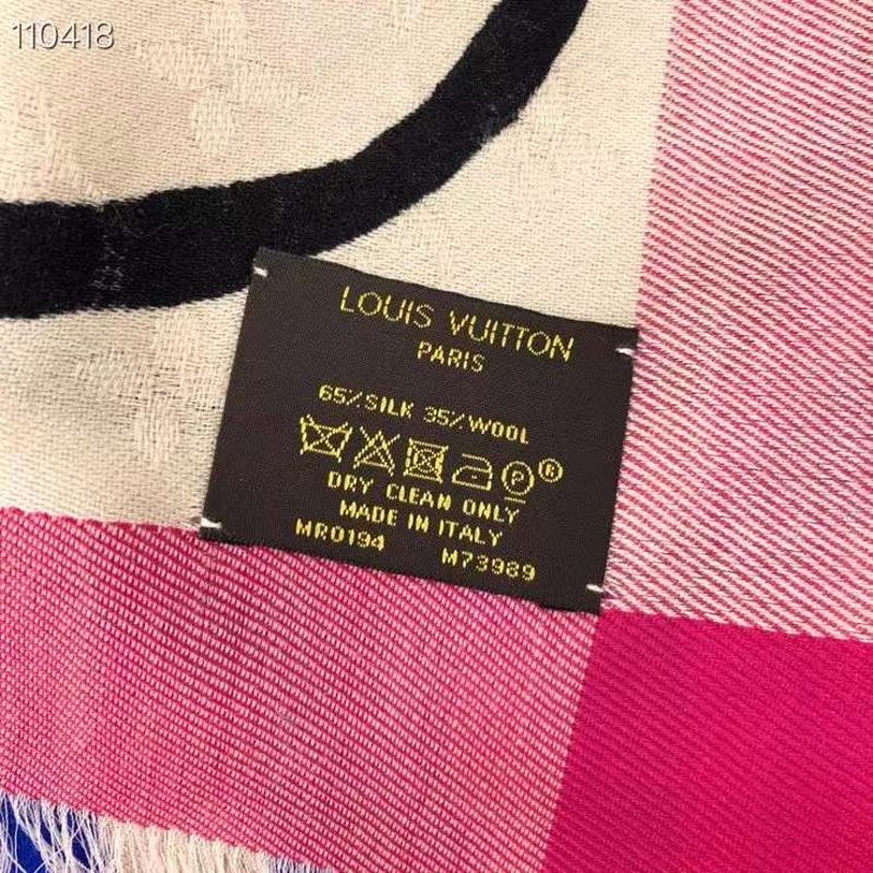 Louis Vuitton Muberry Silk Scarf SS001302