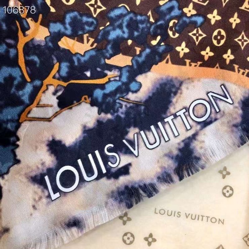 Louis Vuitton Muberry Silk Scarf SS001305