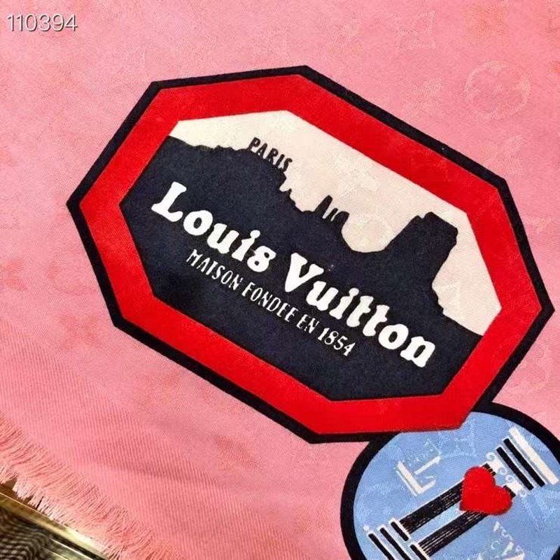 Louis Vuitton Muberry Silk Scarf SS001310