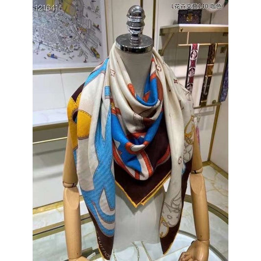 Louis Vuitton Silk and Wool Scarf SS001278