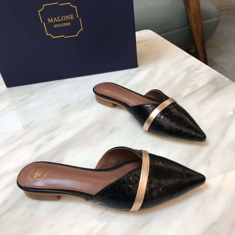 Malone Souliers Flat Sandals SHS04833