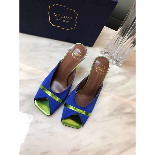 Malone Souliers Square Head Heeled Sandals SHS04821