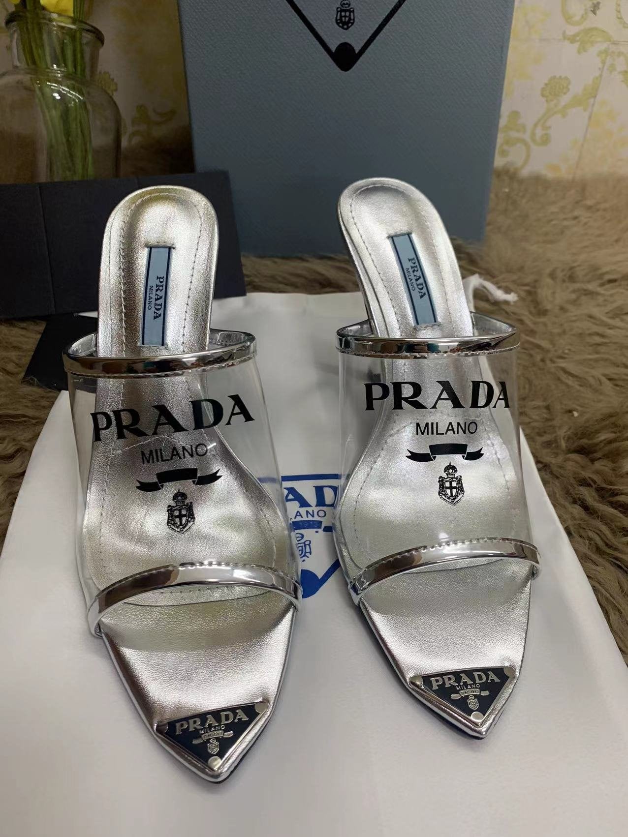 Prada Heeled Sandals SHS03859