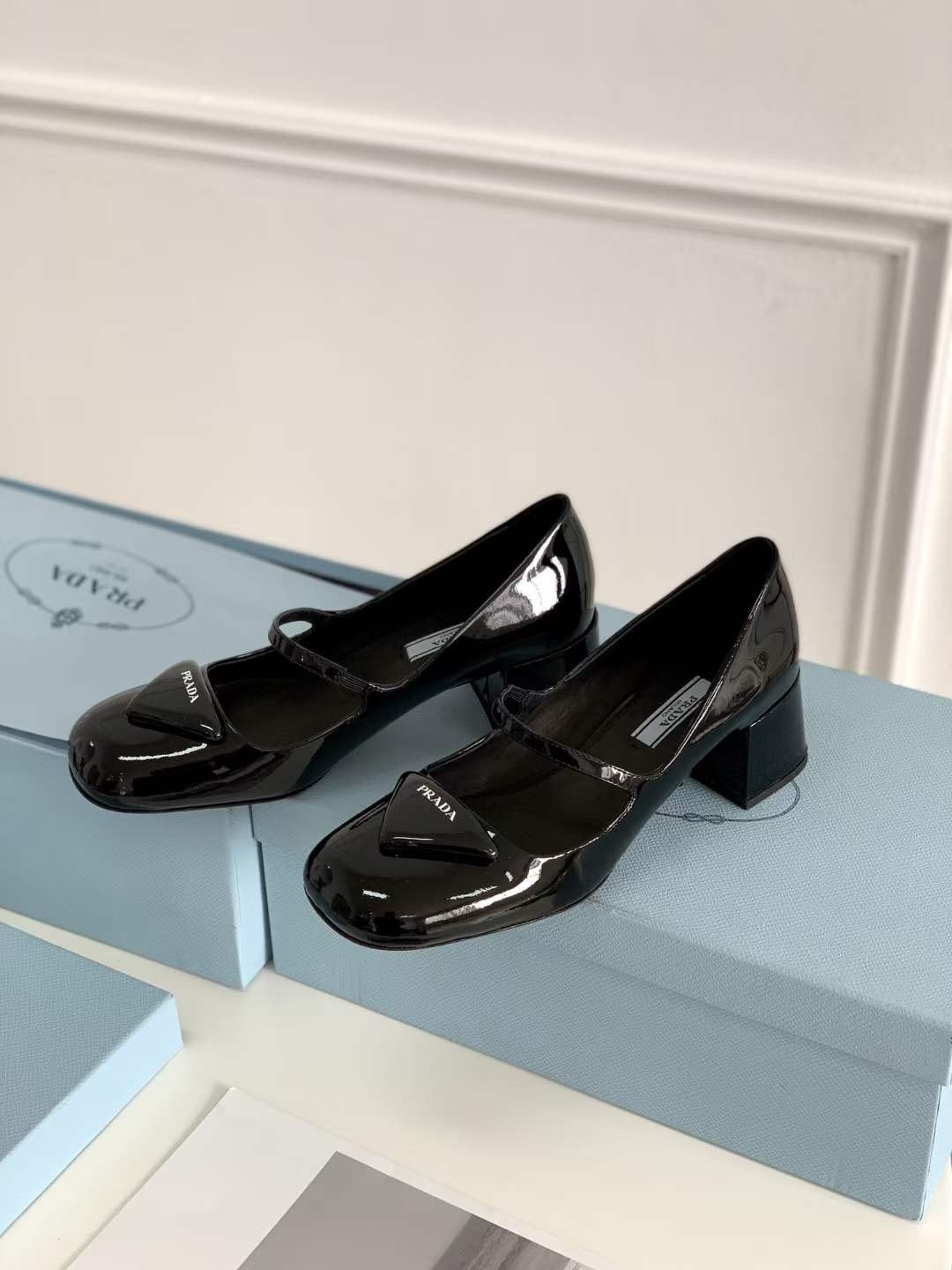 Square Toe mary Jane Shoes SHS04386