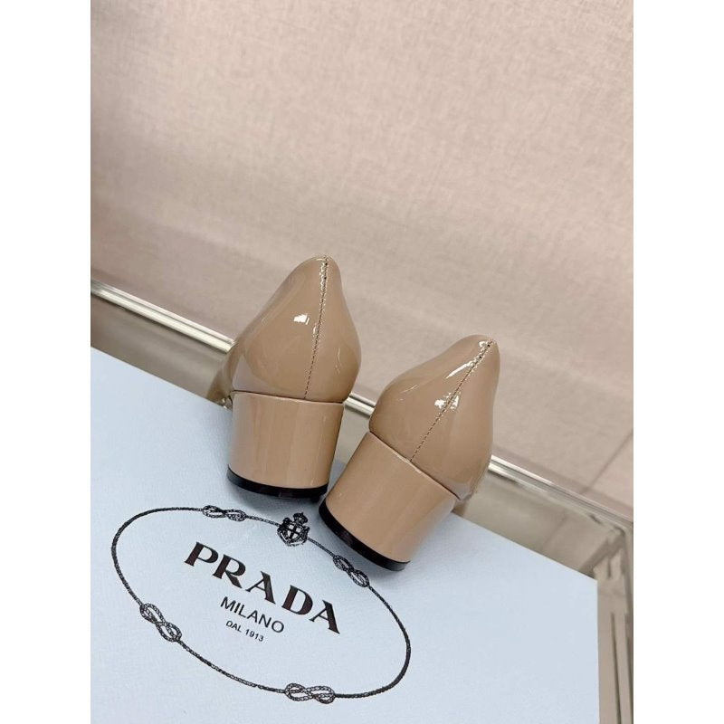 Prada Square Head Single Shoes SH00175