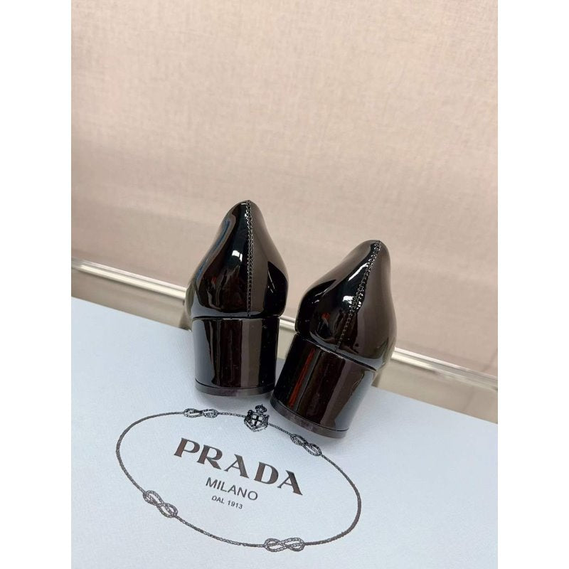 Prada Square Head Single Shoes SH00176