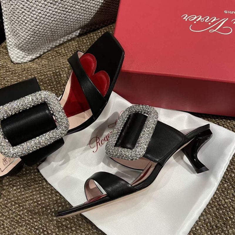 Roger Vivier Kitten Buckle Sandals SHS05300