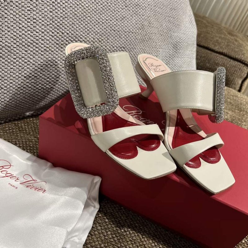 Roger Vivier Kitten Buckle Sandals SHS05301