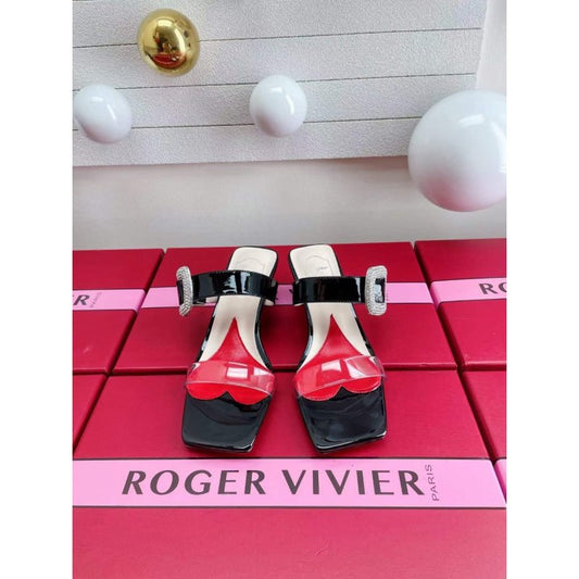 Roger Vivier Thick Heel Sandals SHS05528
