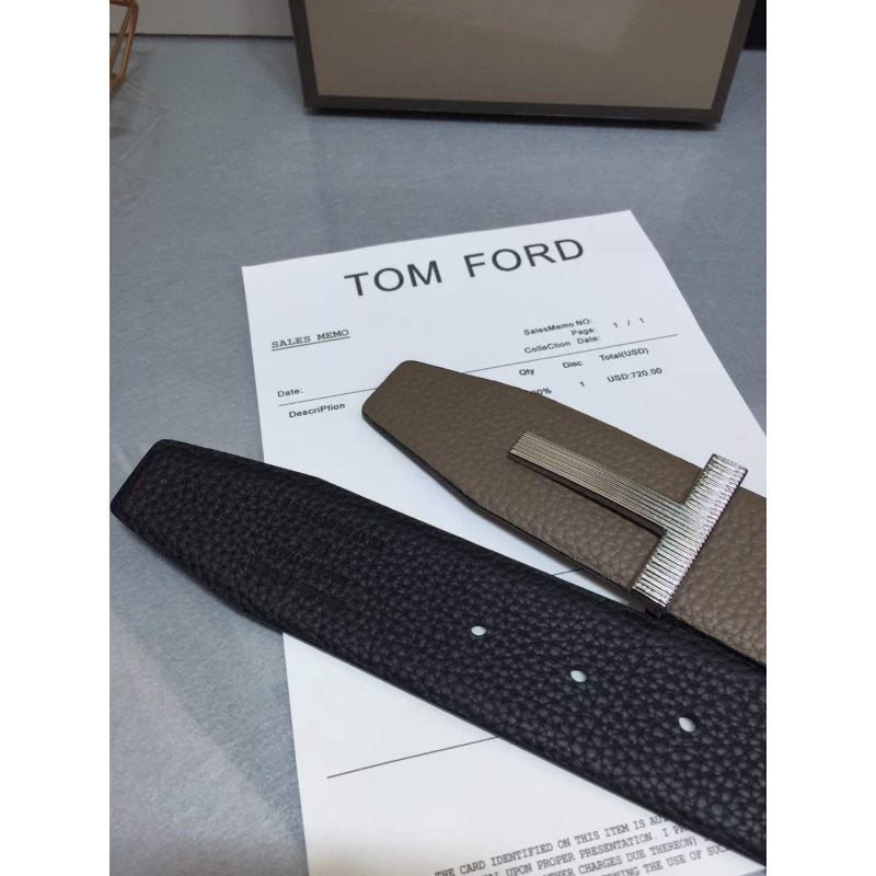 Tom Ford Double Sided Calfskin Belt WB001000