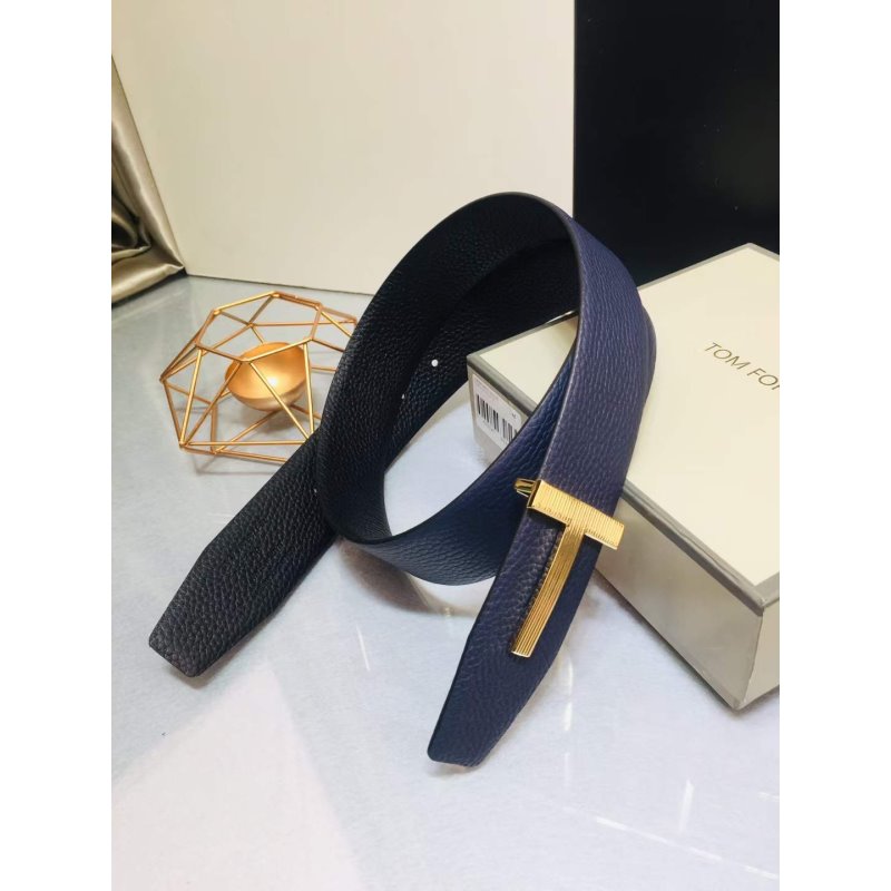 Tom Ford Double Sided Calfskin Belt WB001005