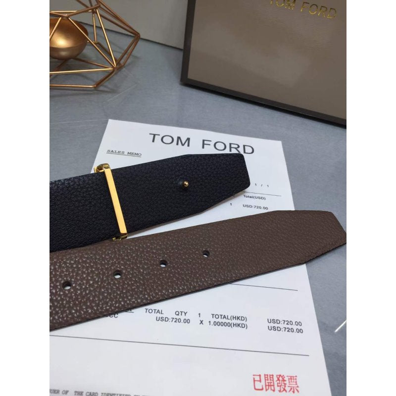Tom Ford Double Sided Calfskin Belt WB001006