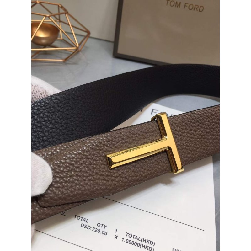 Tom Ford Double Sided Calfskin Belt WB001006