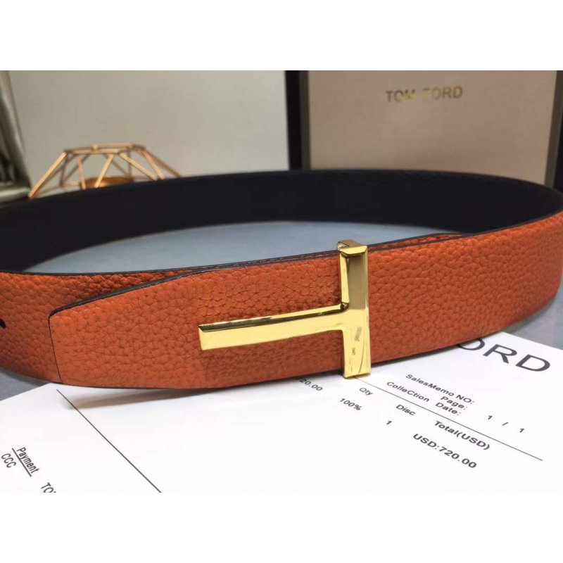 Tom Ford Double Sided Calfskin Belt WB001008