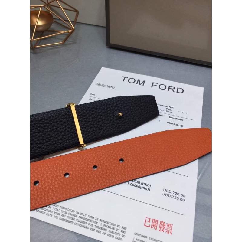 Tom Ford Double Sided Calfskin Belt WB001008