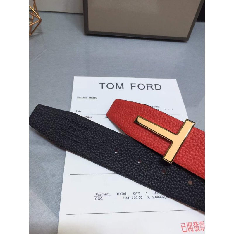 Tom Ford Double Sided Calfskin Belt WB001009