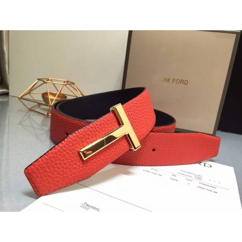 Tom Ford Double Sided Calfskin Belt WB001009