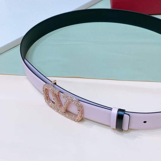 Valentino Garavni V Logo Belt WB001236