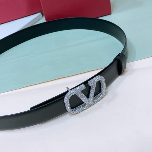 Valentino Garavni V Logo Belt WB001237