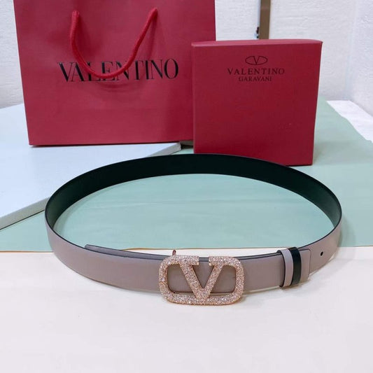 Valentino Garavni V Logo Belt WB001239