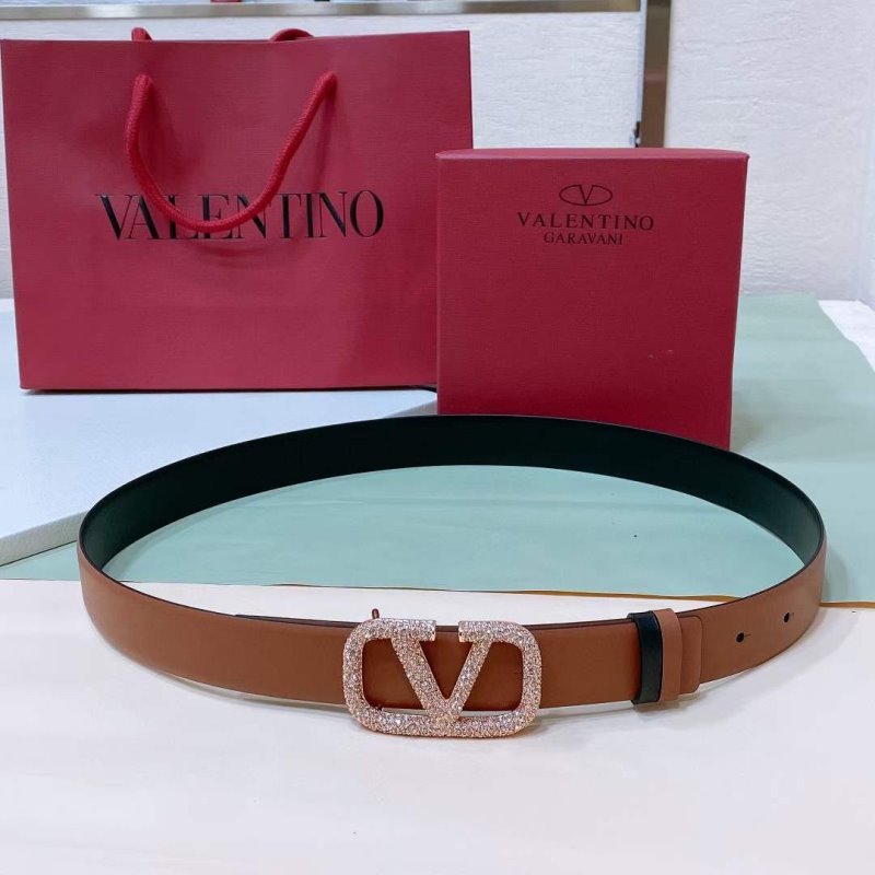 Valentino Garavni V Logo Belt WB001240