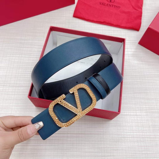Valentino Garavni V Logo Belt WB001242