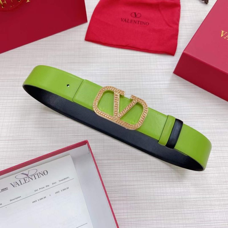 Valentino Garavni V Logo Belt WB001243