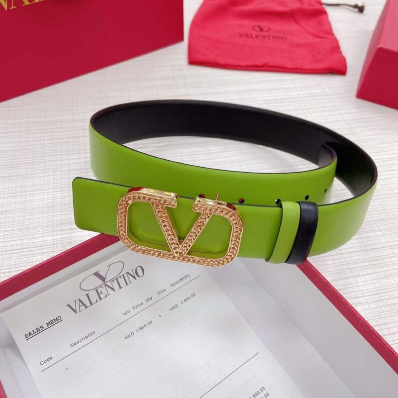 Valentino Garavni V Logo Belt WB001243