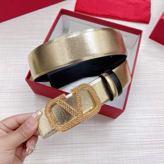Valentino Garavni V Logo Belt WB001244