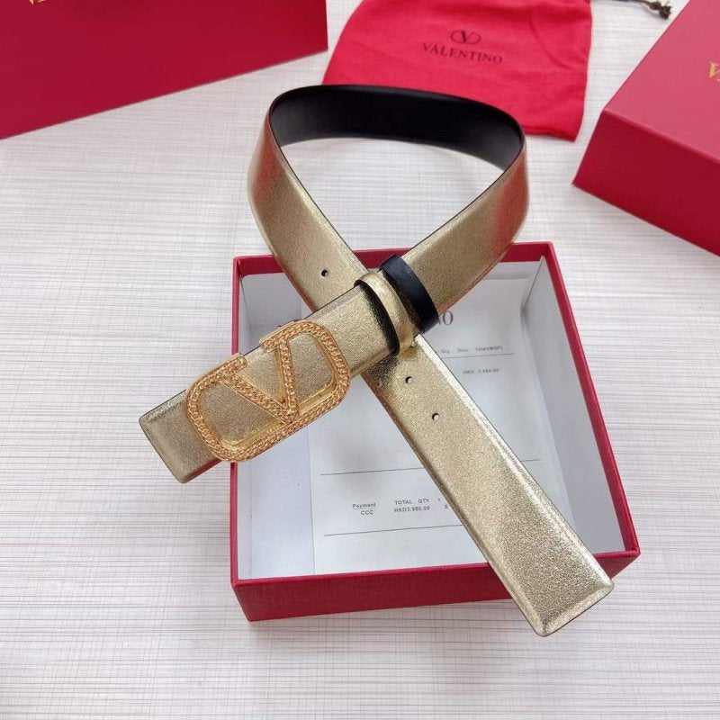 Valentino Garavni V Logo Belt WB001244