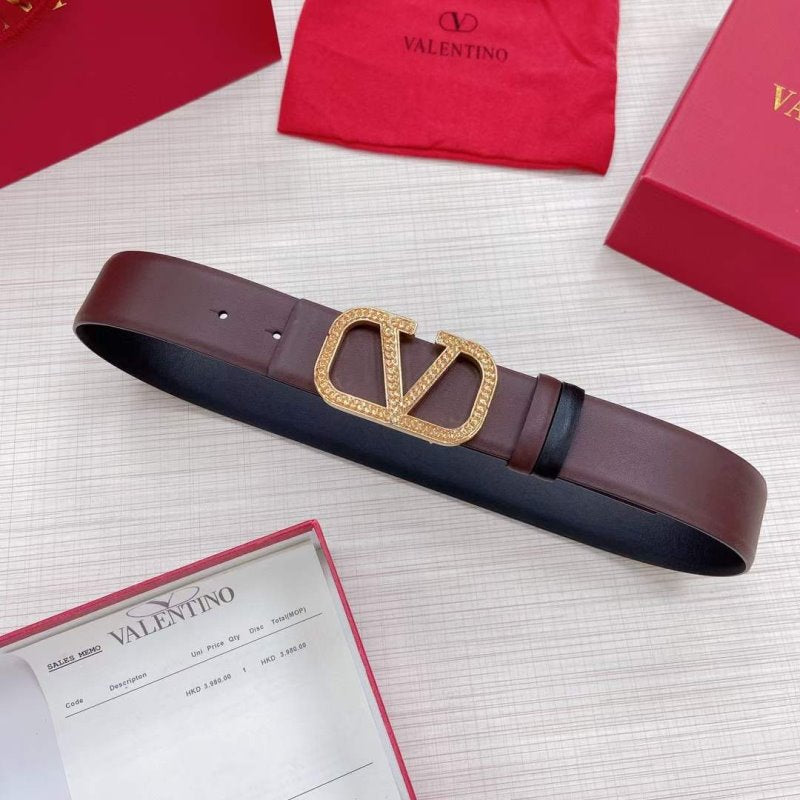 Valentino Garavni V Logo Belt WB001245