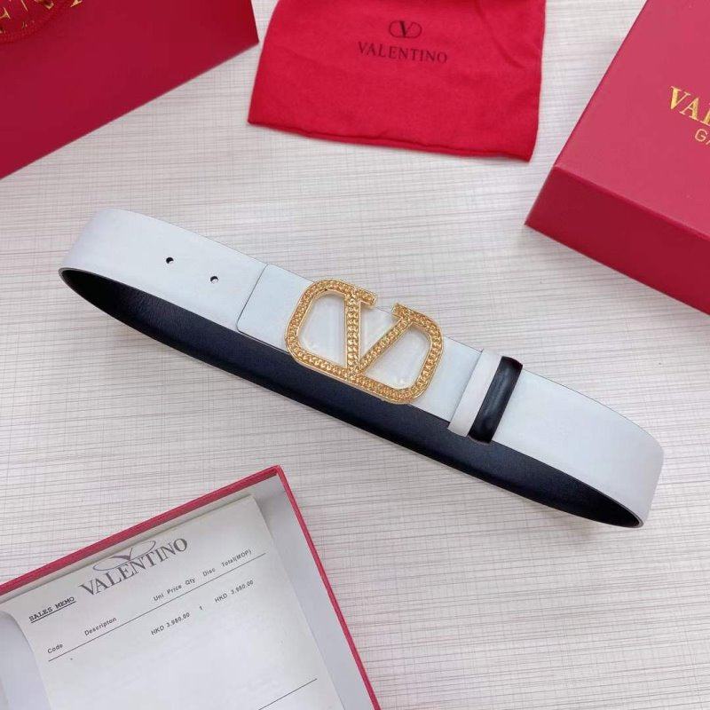 Valentino Garavni V Logo Belt WB001248