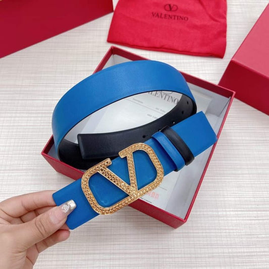 Valentino Garavni V Logo Belt WB001249