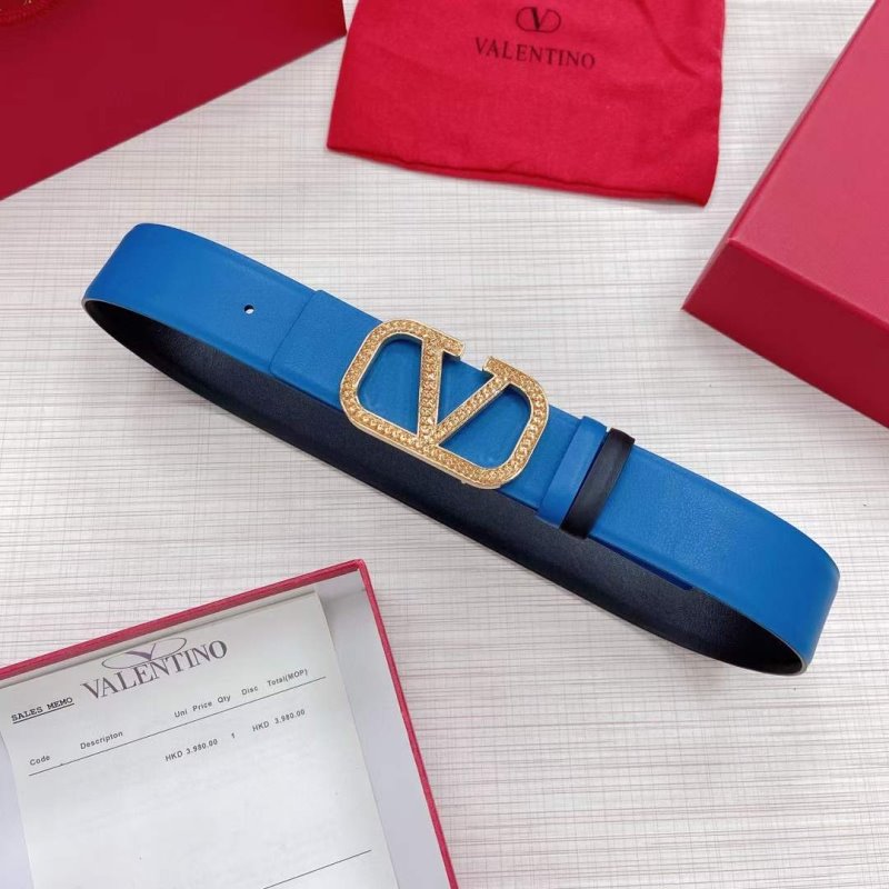 Valentino Garavni V Logo Belt WB001249