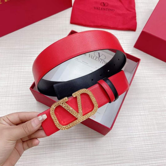 Valentino Garavni V Logo Belt WB001250