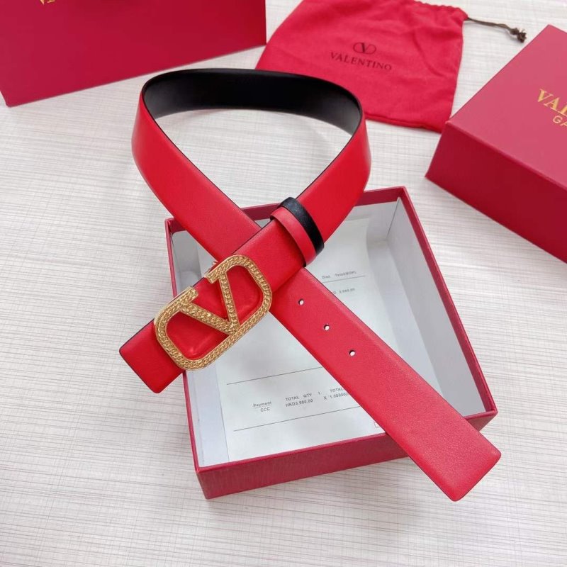 Valentino Garavni V Logo Belt WB001250