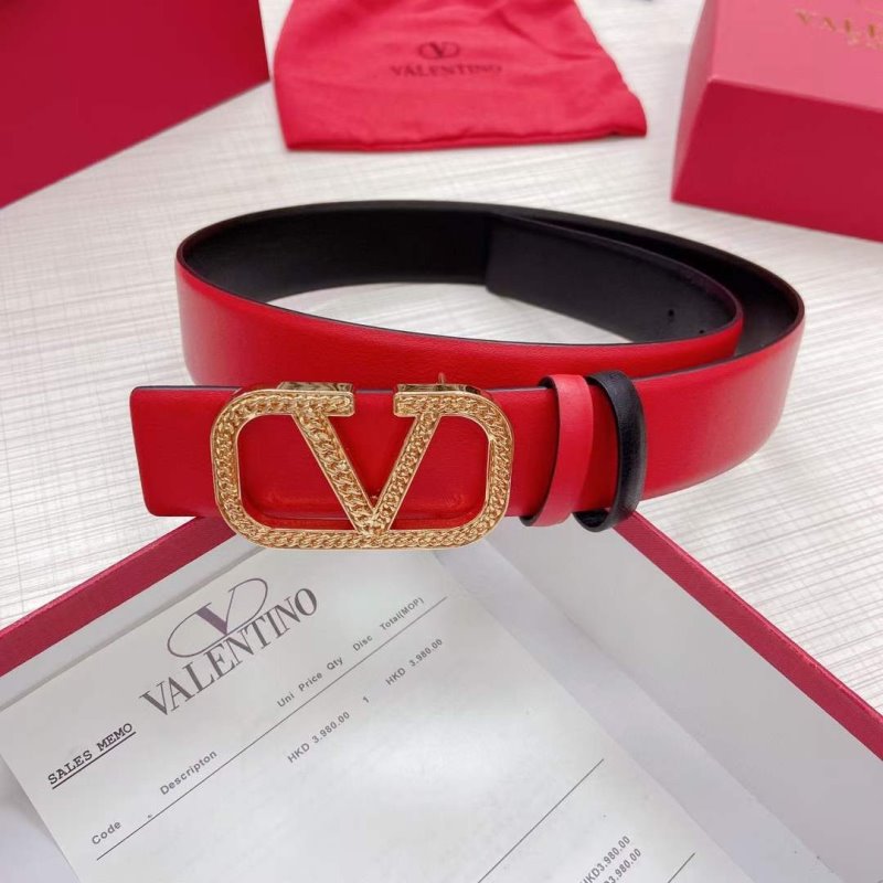 Valentino Garavni V Logo Belt WB001250