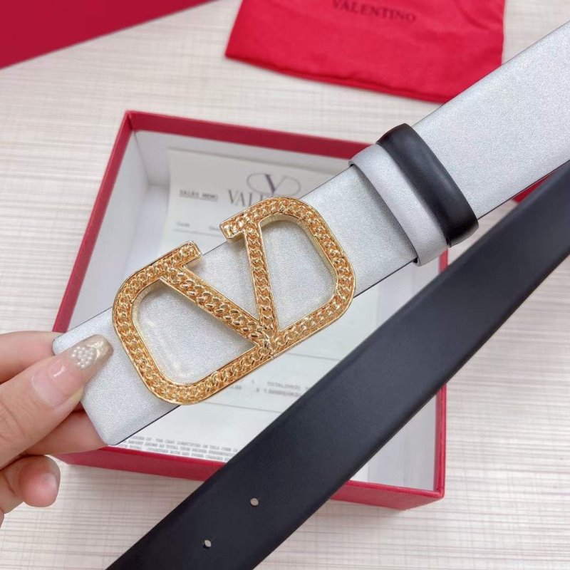 Valentino Garavni V Logo Belt WB001251