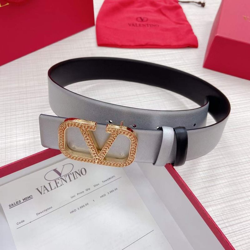 Valentino Garavni V Logo Belt WB001251