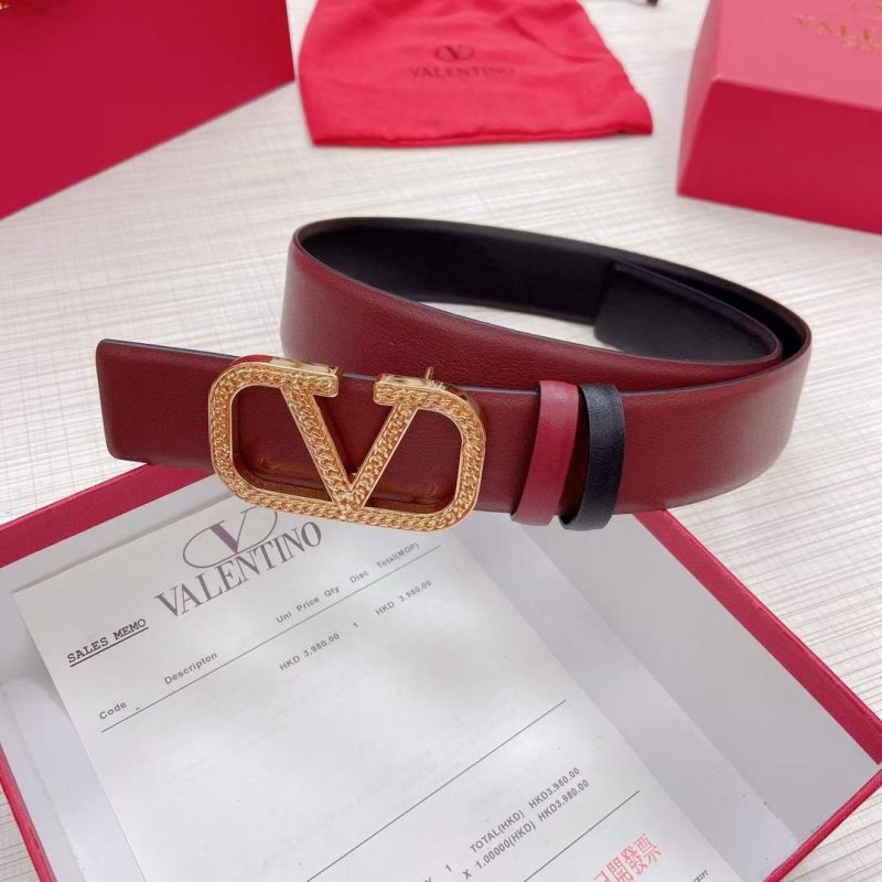 Valentino Garavni V Logo Belt WB001252
