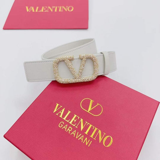 Valentino Garavni V Logo Belt WB001256
