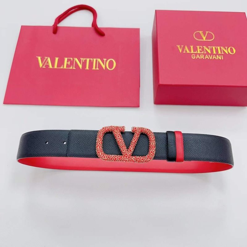 Valentino Garavni V Logo Belt WB001257