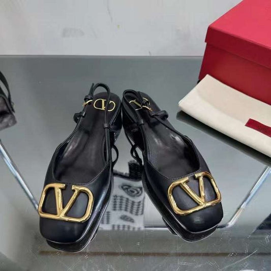 Valentino V Buckle Sandals SH00275
