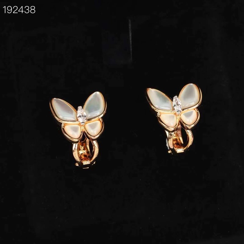 Van Cleef and Arpels Butterfly Earrings JWL00126