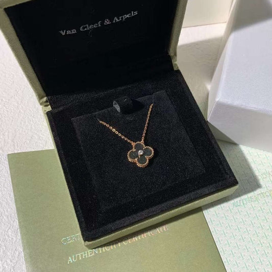 Van Cleef and Arpels Four Leaf Clover Necklace JWL00111