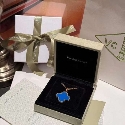 Van Cleef and Arpels Four Leaf Clover Necklace JWL00161