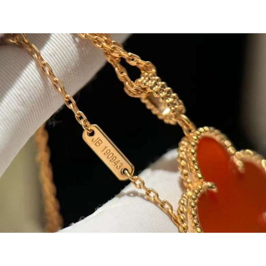 Van Cleef and Arpels Four Leaf Clover Necklace JWL00162