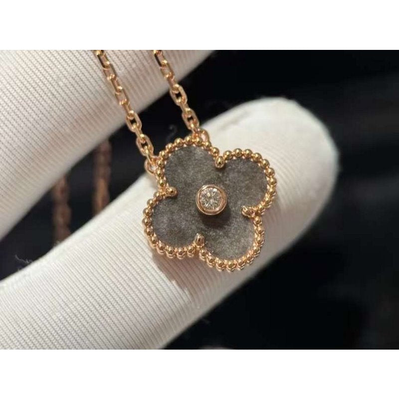 Van Cleef and Arpels Four Leaf Clover Necklace JWL00163