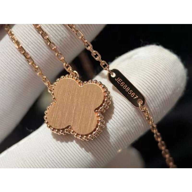 Van Cleef and Arpels Four Leaf Clover Necklace JWL00163